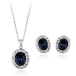 Regali natale donna - Collana e orecchini Swarovski