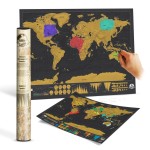 Regalo di laurea - Planisfero da grattare