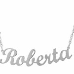 Regalo x battesimo - Collanina personalizzata di vero argento