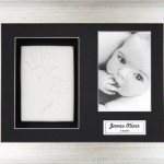 Regalo x battesimo - cornice con impronta