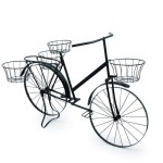 regalo donna compleanno - Bicicletta porta vasi